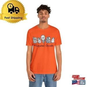 Squad Goals Minimal Trendy Friendship Quote T-Shirt